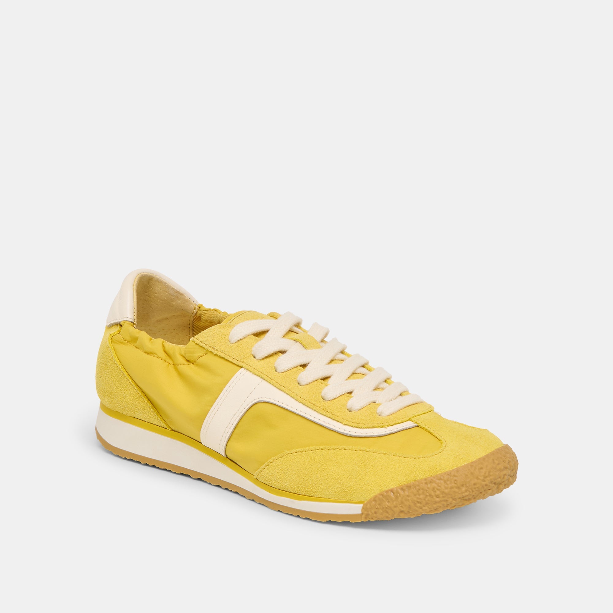 Sariya Yellow Nylon Sneakers | Dolce Vita Women