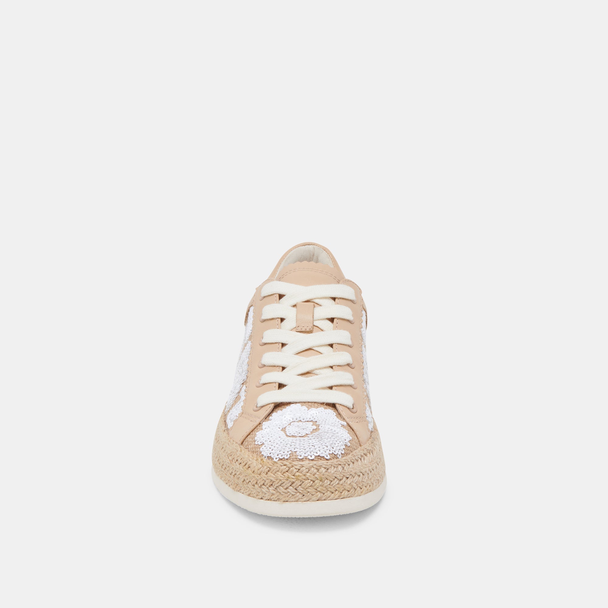 AZALIA SNEAKERS NATURAL MULTI FLORAL SEQUIN | Women Dolce Vita