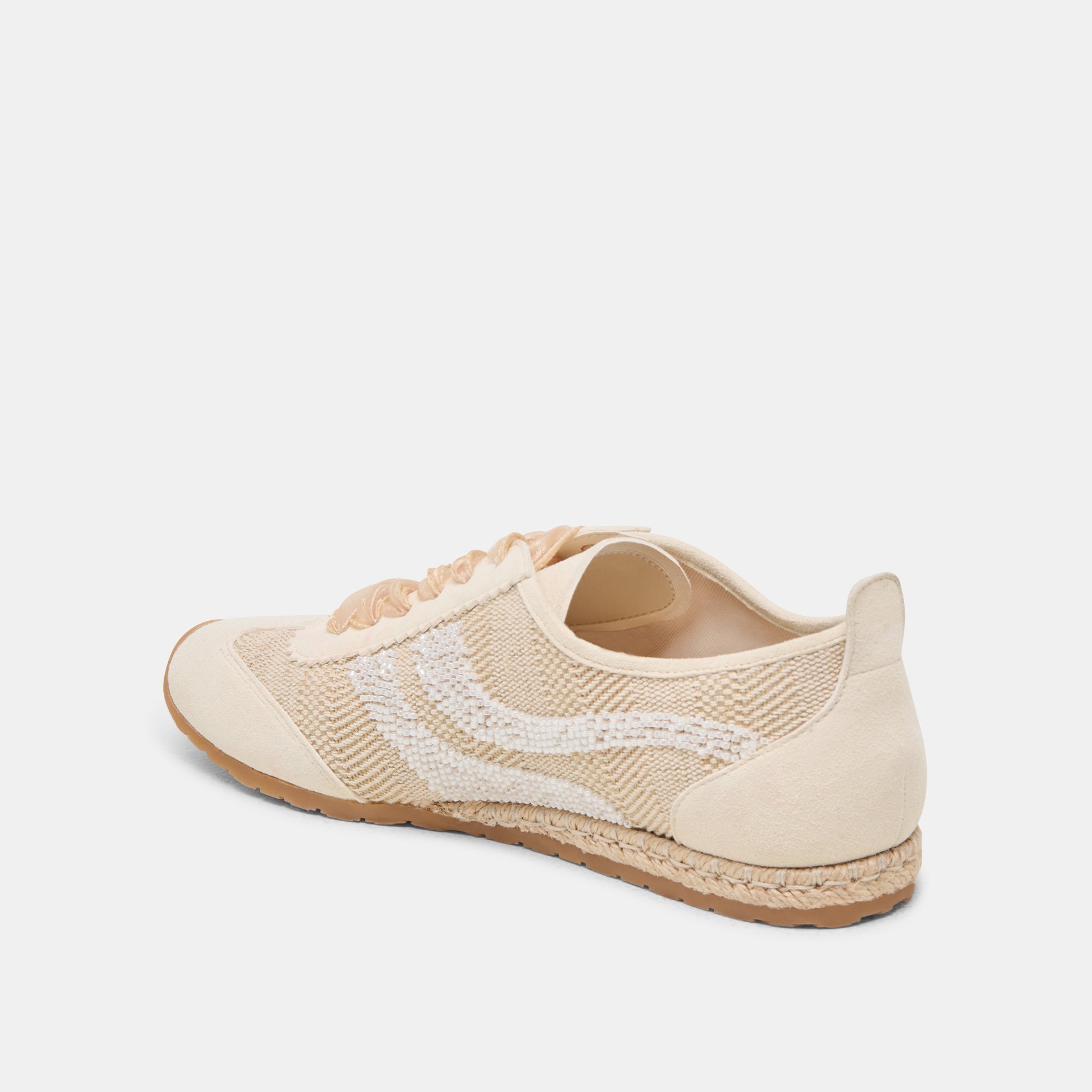 DREAM BEAD SNEAKERS NATURAL MULTI BURLAP | Dolce Vita Women