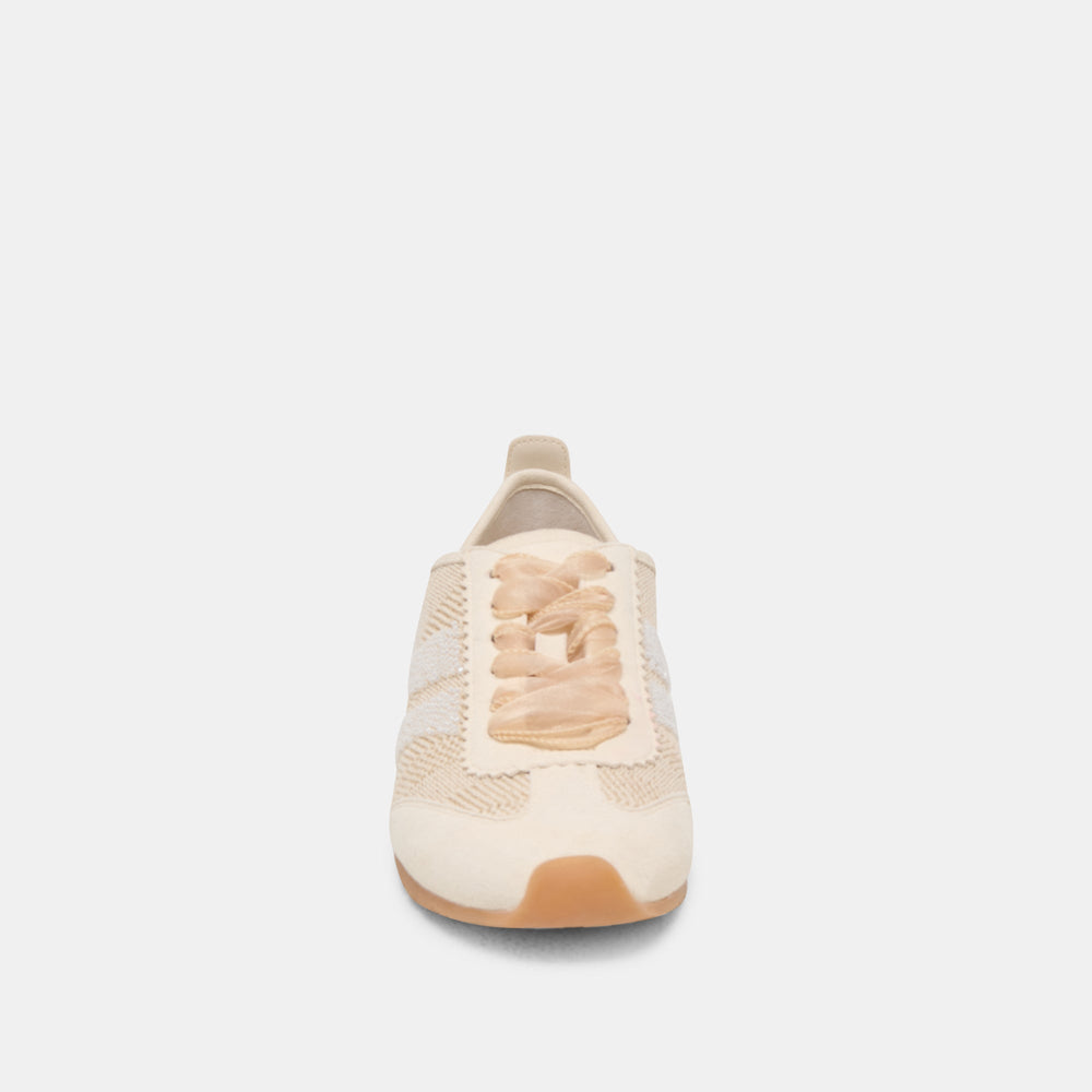 DREAM BEAD SNEAKERS NATURAL MULTI BURLAP | Dolce Vita Women