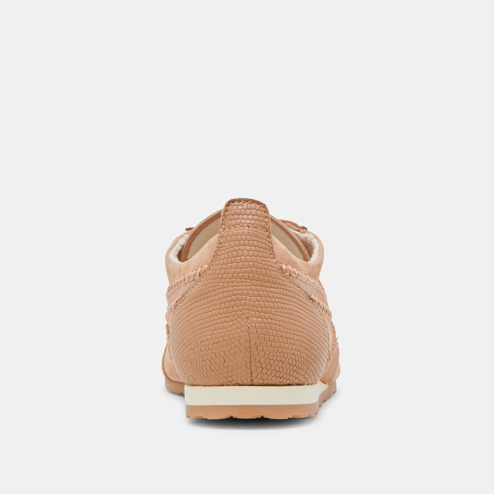 DELANY SNEAKERS TOFFEE NUBUCK | Women Dolce Vita