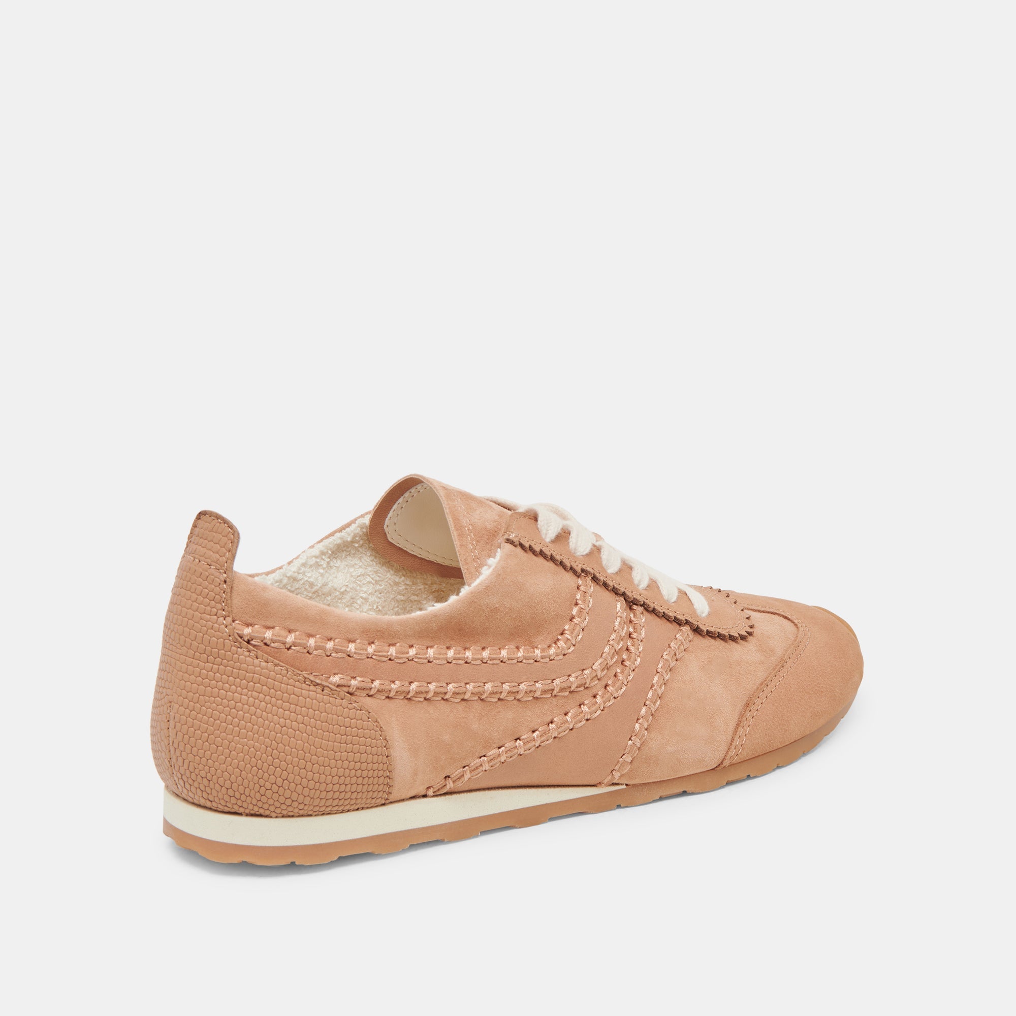 DELANY SNEAKERS TOFFEE NUBUCK | Women Dolce Vita