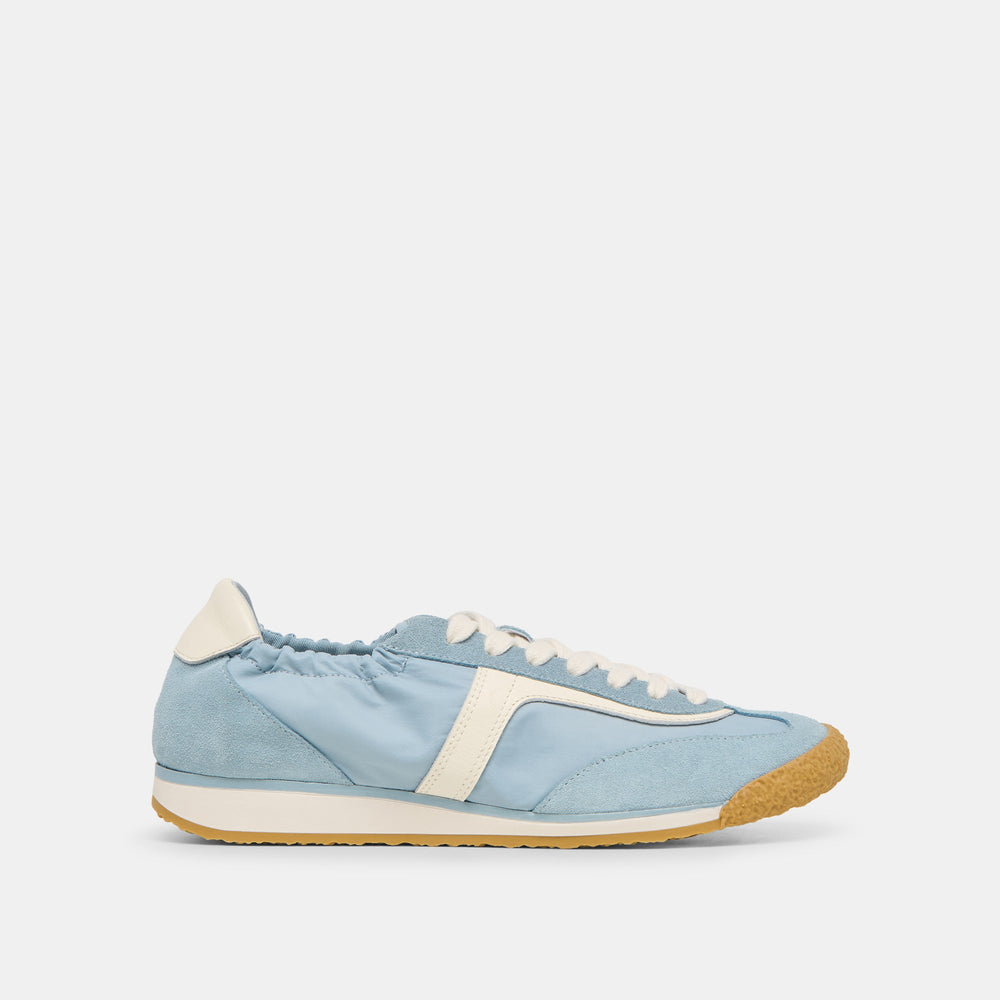 Sariya Lt Blue Nylon Sneakers | Dolce Vita Women