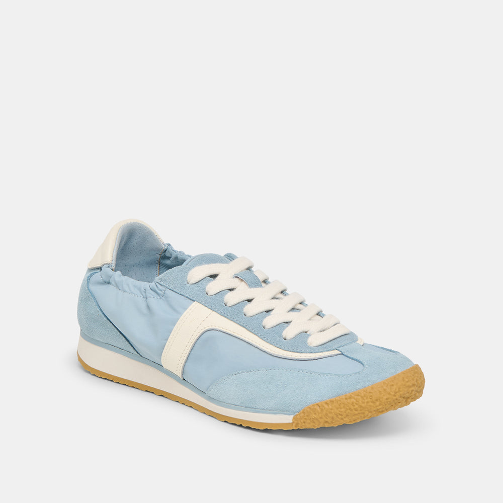 Sariya Lt Blue Nylon Sneakers | Dolce Vita Women