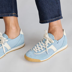 Sariya Lt Blue Nylon Sneakers | Dolce Vita Women