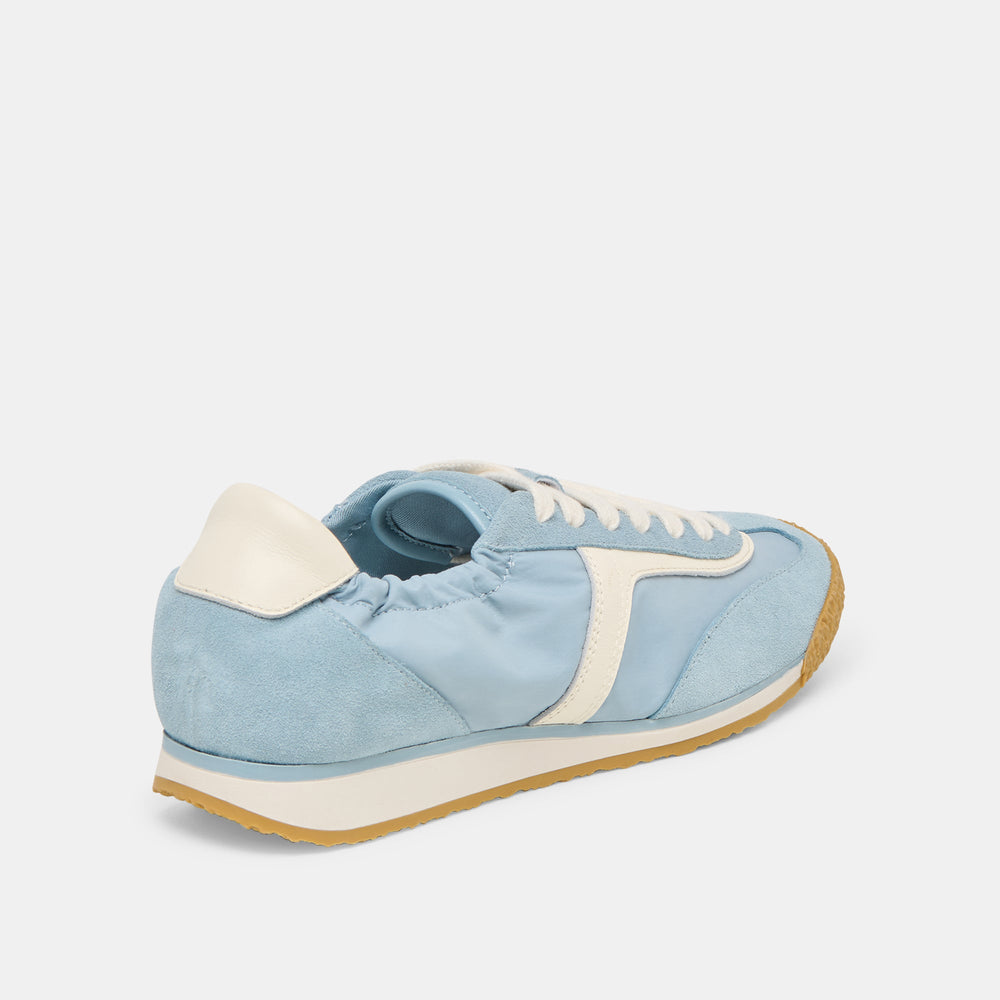 Sariya Lt Blue Nylon Sneakers | Dolce Vita Women