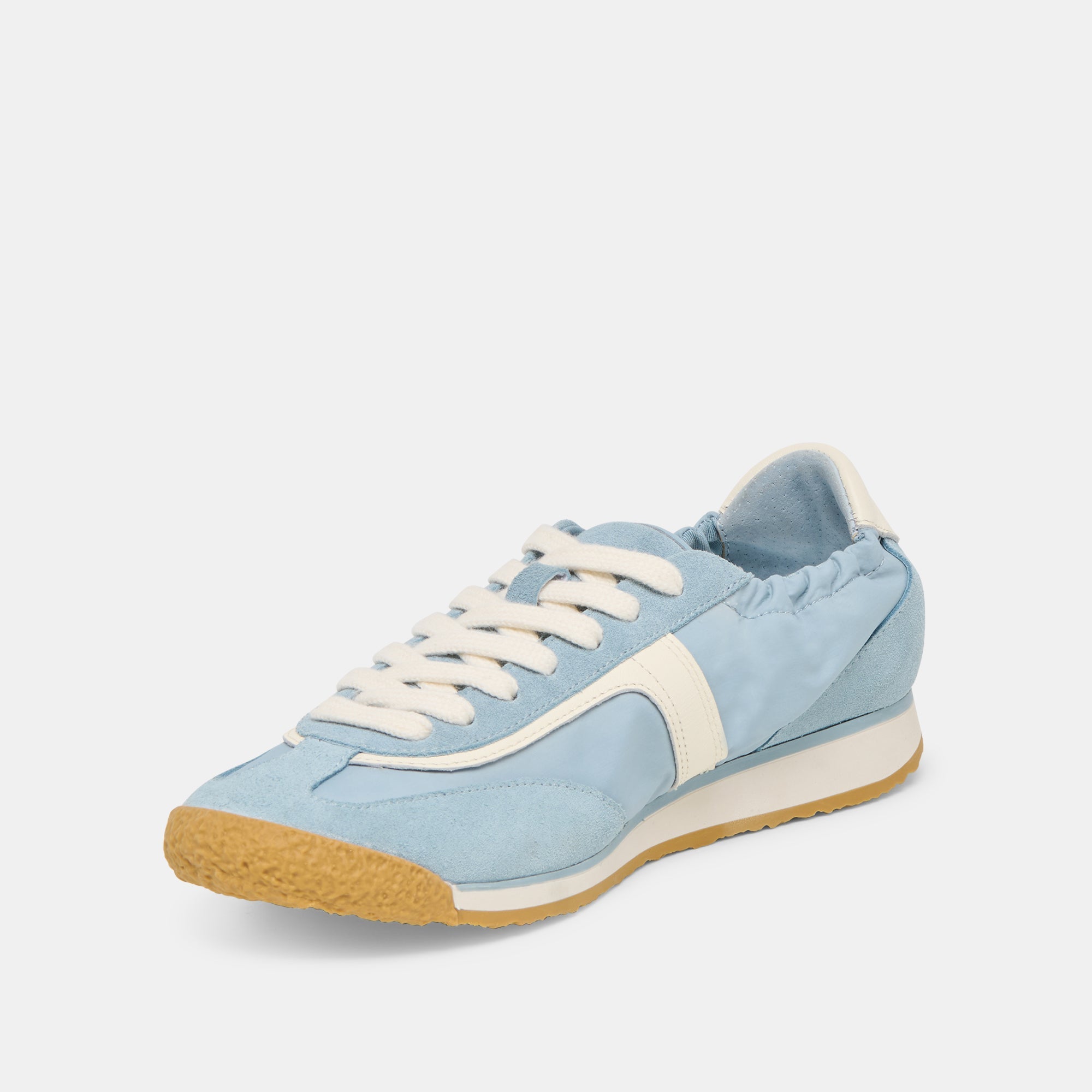 Sariya Lt Blue Nylon Sneakers | Dolce Vita Women