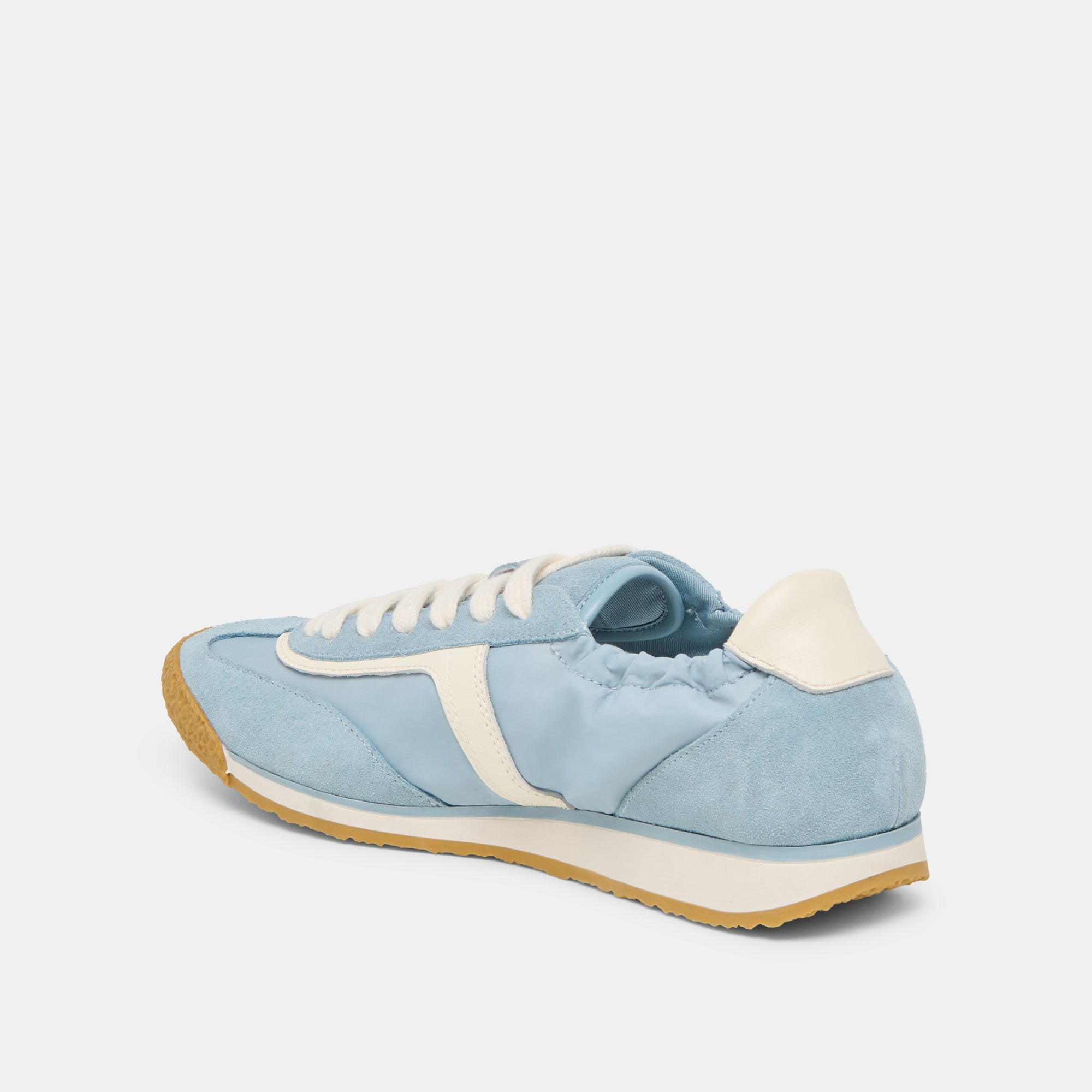 Sariya Lt Blue Nylon Sneakers | Dolce Vita Women