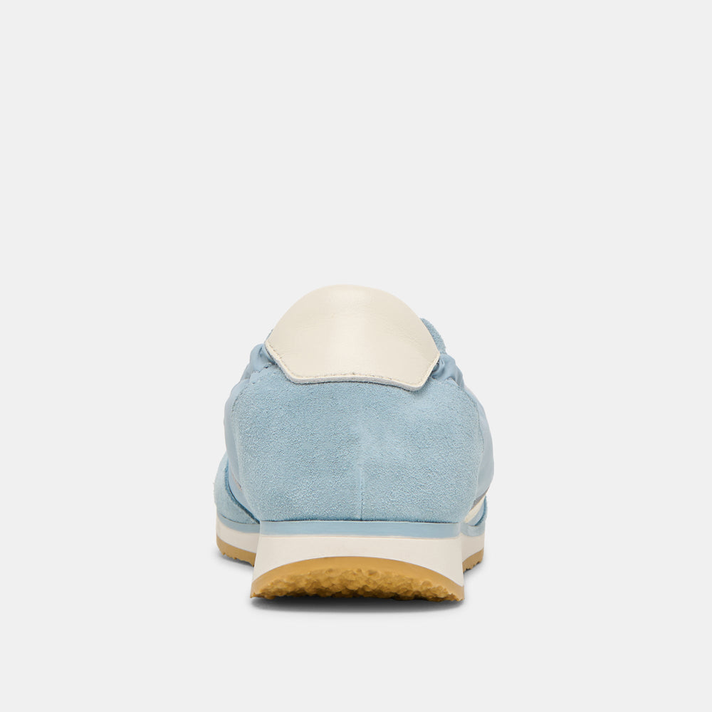 Sariya Lt Blue Nylon Sneakers | Dolce Vita Women