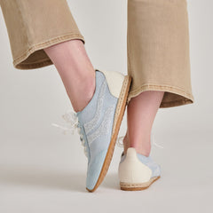 DREAM BEAD SNEAKERS BLUE MULTI BURLAP | Dolce Vita Women