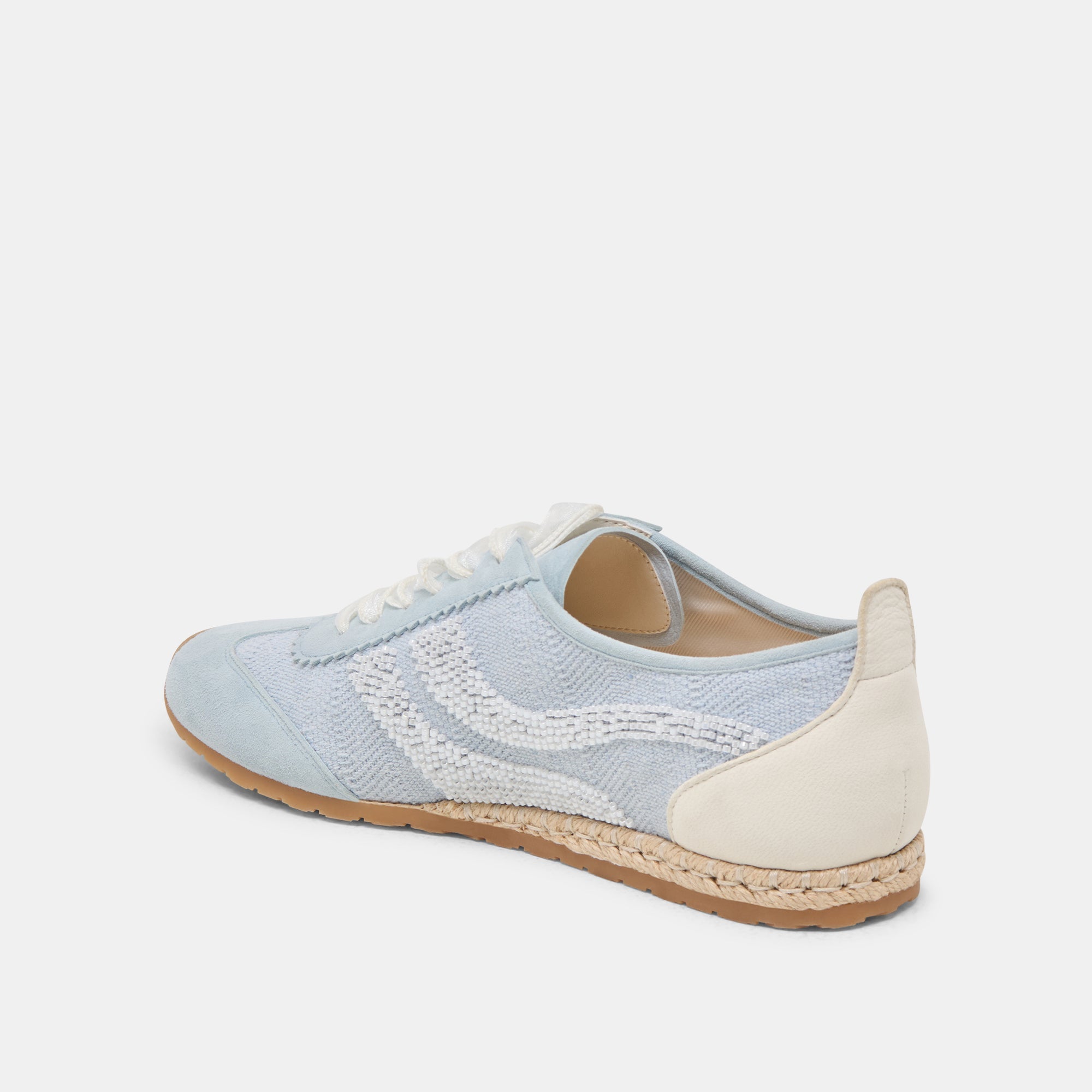 DREAM BEAD SNEAKERS BLUE MULTI BURLAP | Dolce Vita Women