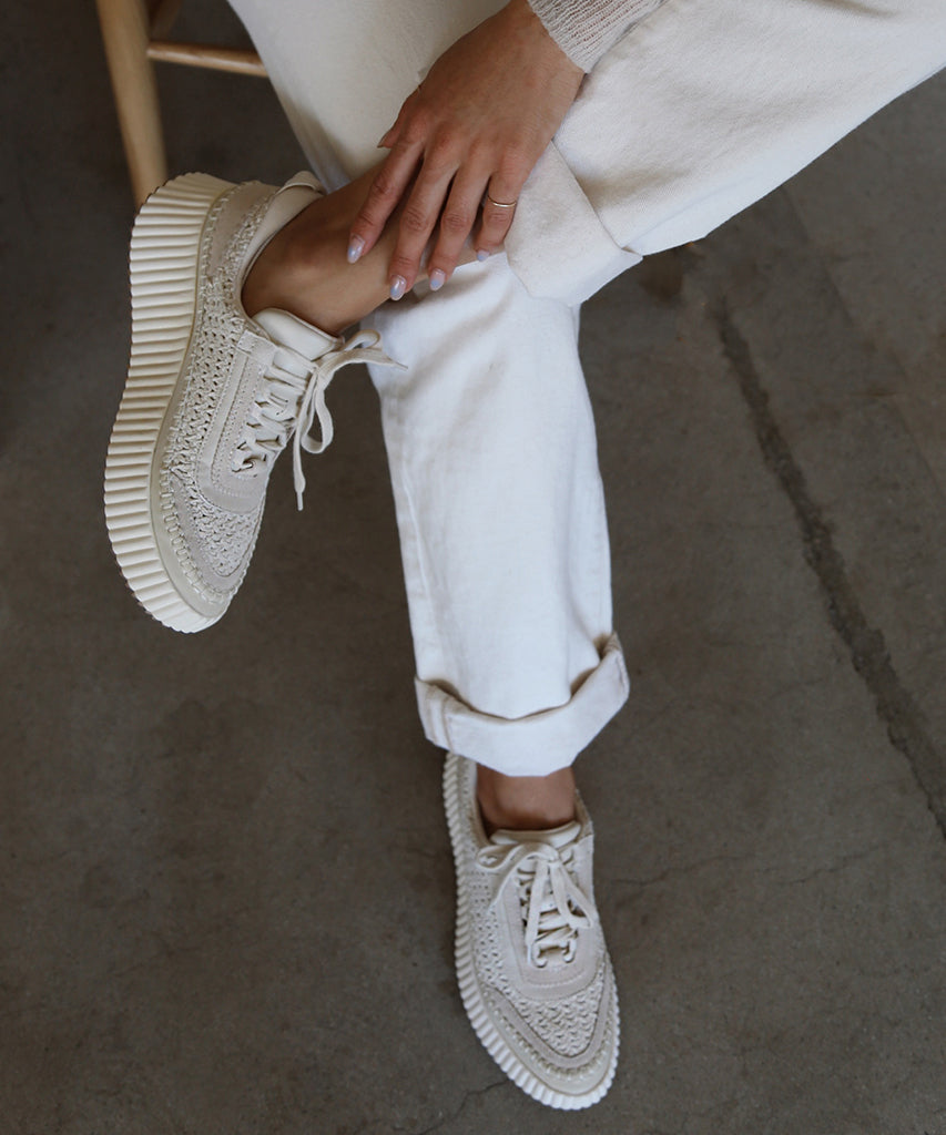 Dolen Sneakers in Sandstone Knit - Dolce Vita Women's Footwear | Dolce Vita Women