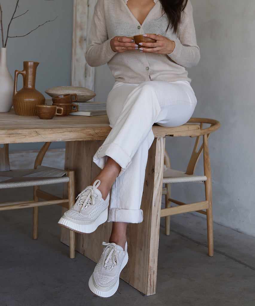 Dolen Sneakers in Sandstone Knit - Dolce Vita Women's Footwear | Dolce Vita Women