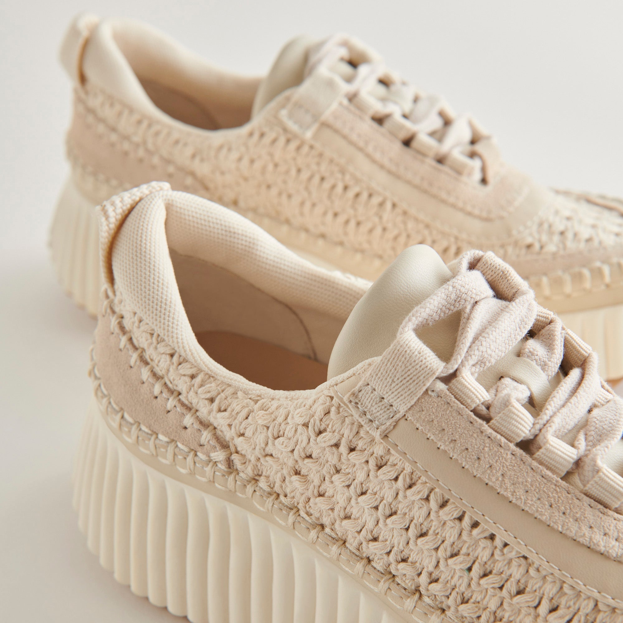 Dolen Sneakers in Sandstone Knit - Dolce Vita Women's Footwear | Dolce Vita Women