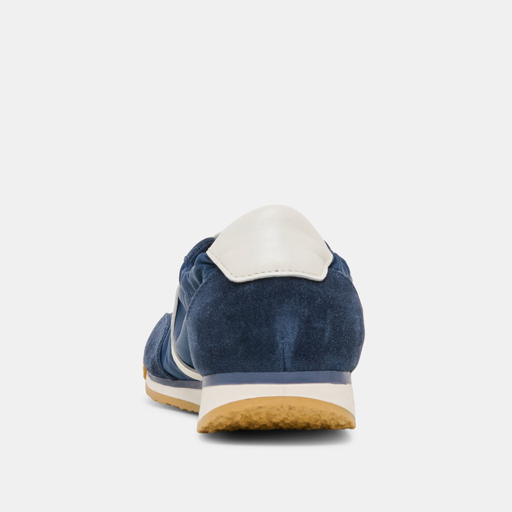 Sariya Navy Nylon Sneakers | Women Dolce Vita