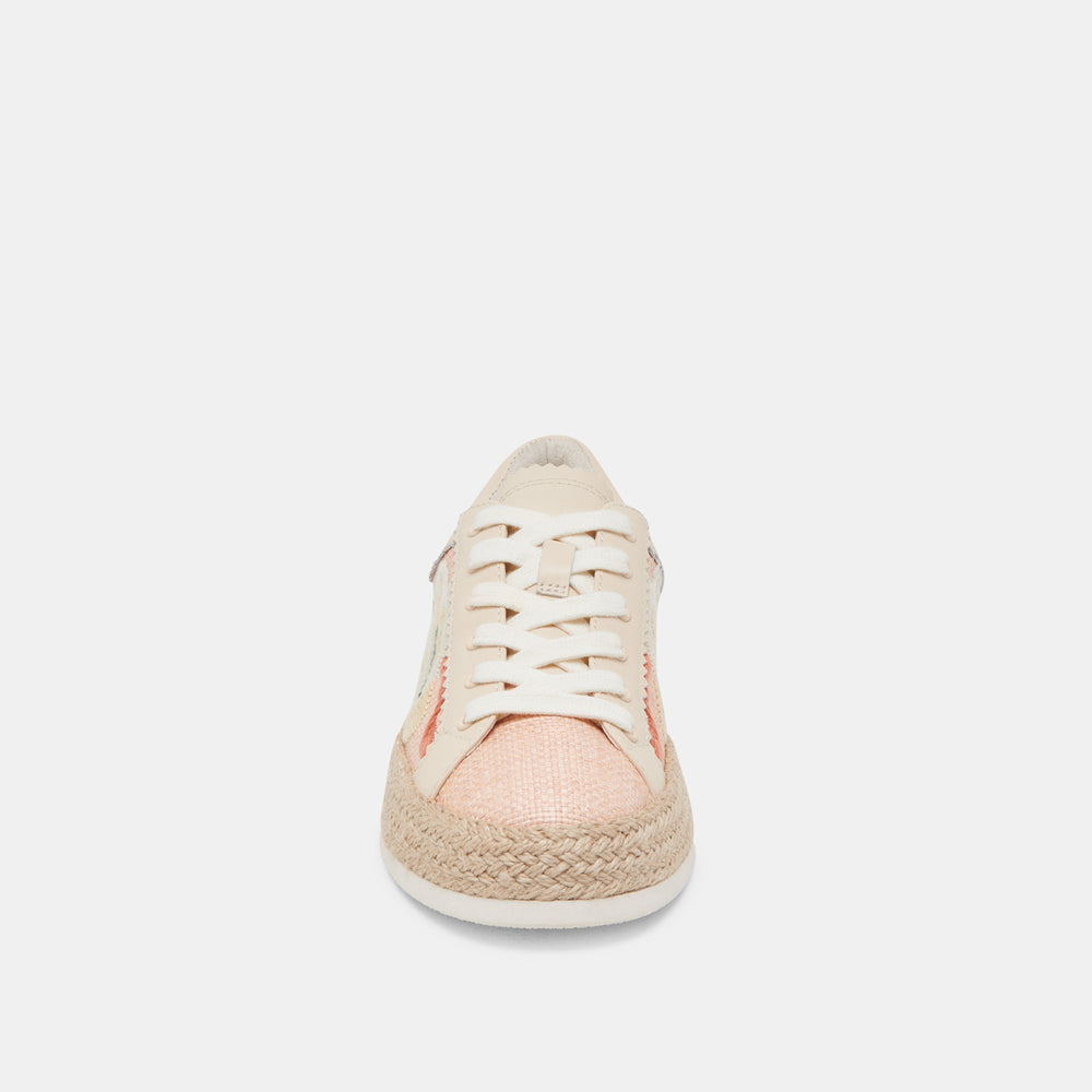 Azalia Pink Floral Raffia Sneakers | Dolce Vita Women
