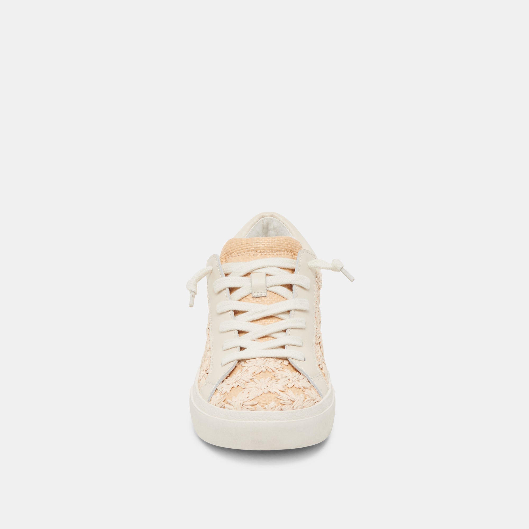 ZINA FLORAL SNEAKERS CREME FLORAL RAFFIA | Dolce Vita Women