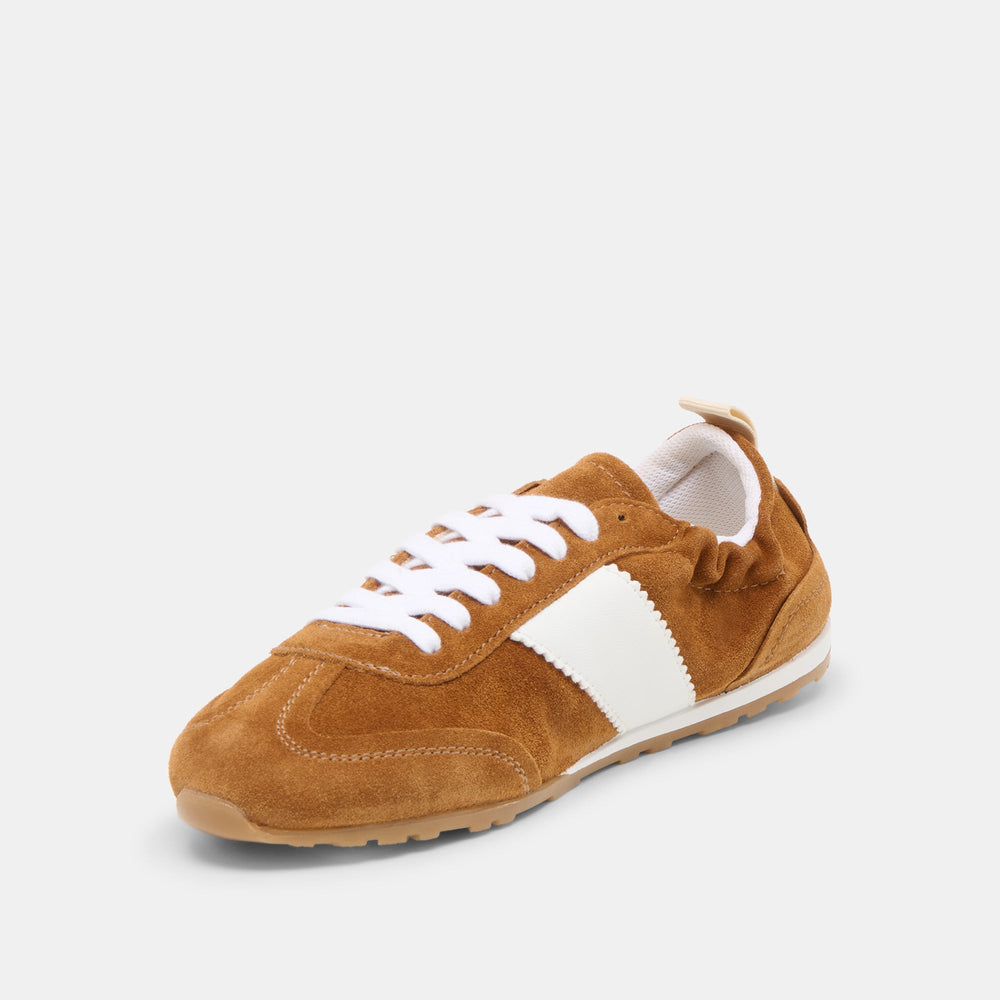 Shyla Cognac Suede Sneakers | Dolce Vita Women