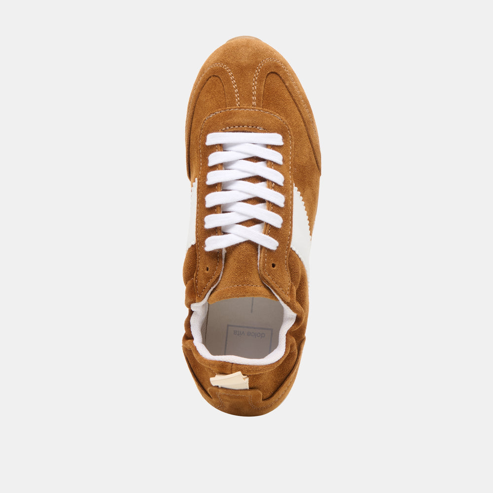 Shyla Cognac Suede Sneakers | Dolce Vita Women