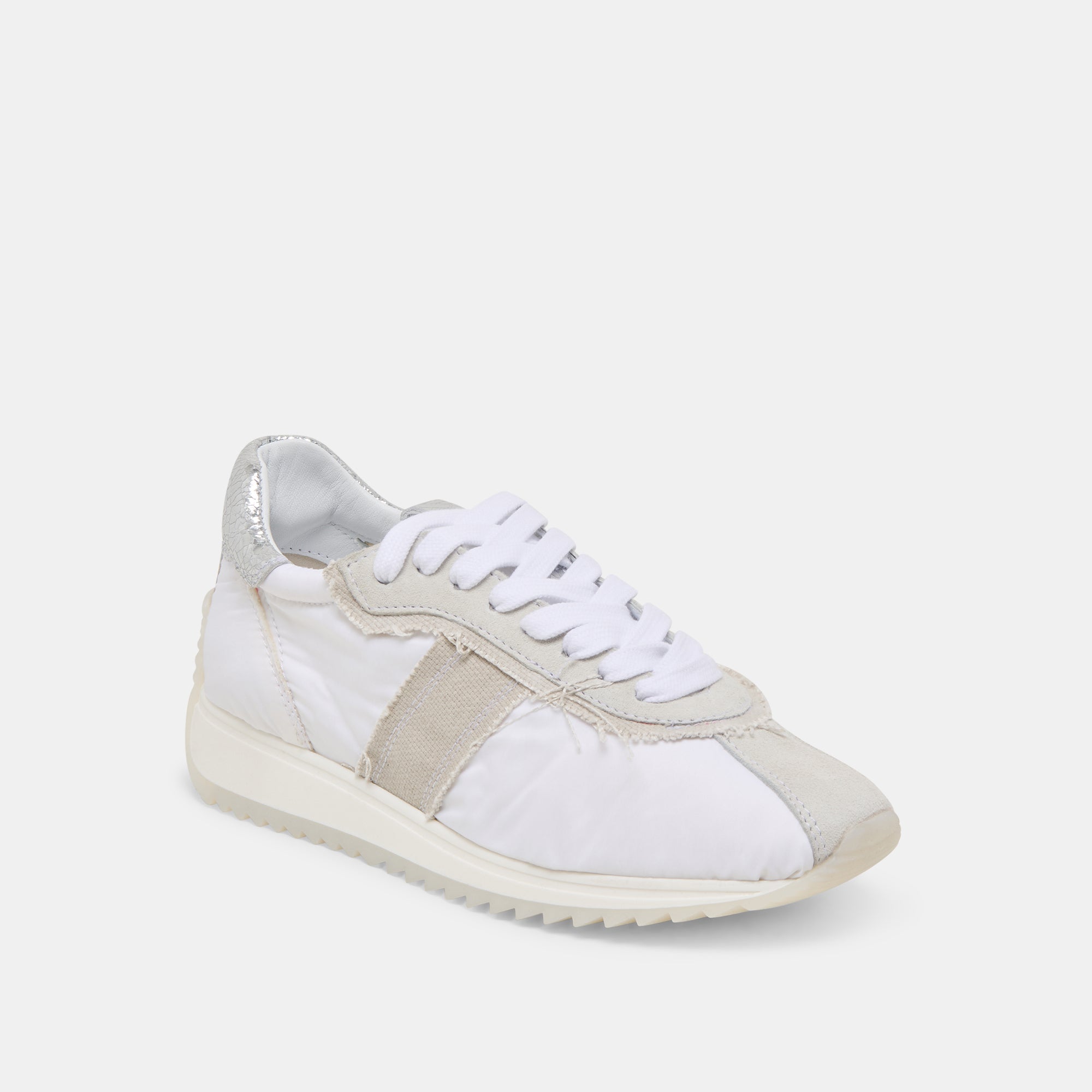MARIO SNEAKERS WHITE MULTI LEATHER | Women Dolce Vita