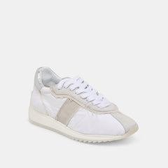 MARIO SNEAKERS WHITE MULTI LEATHER | Women Dolce Vita