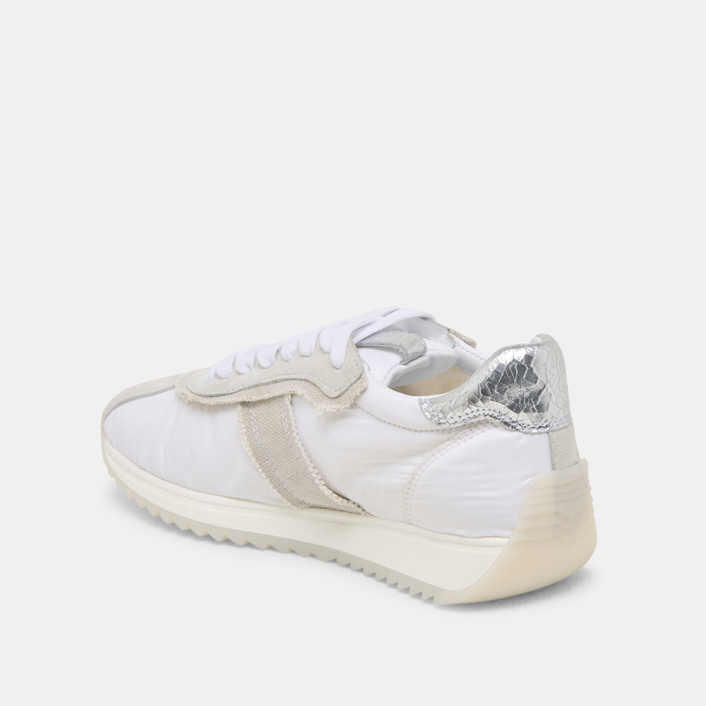 MARIO SNEAKERS WHITE MULTI LEATHER | Women Dolce Vita