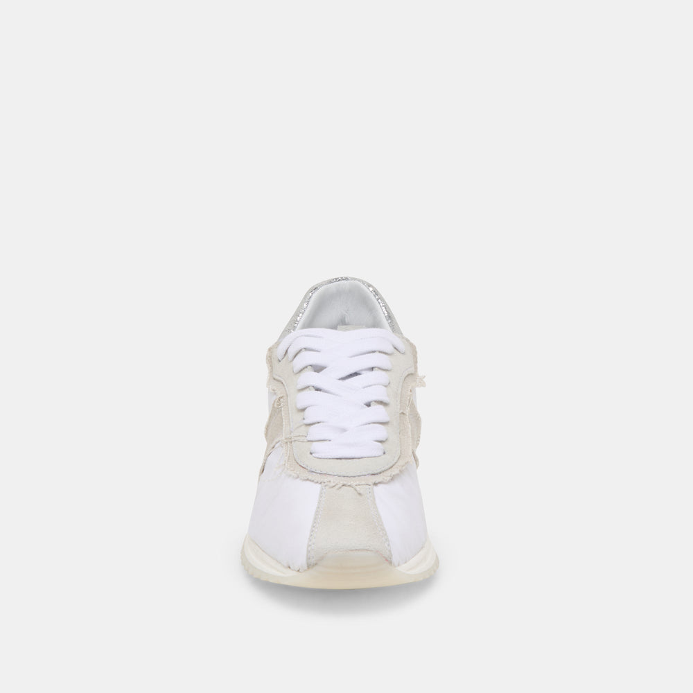 MARIO SNEAKERS WHITE MULTI LEATHER | Women Dolce Vita