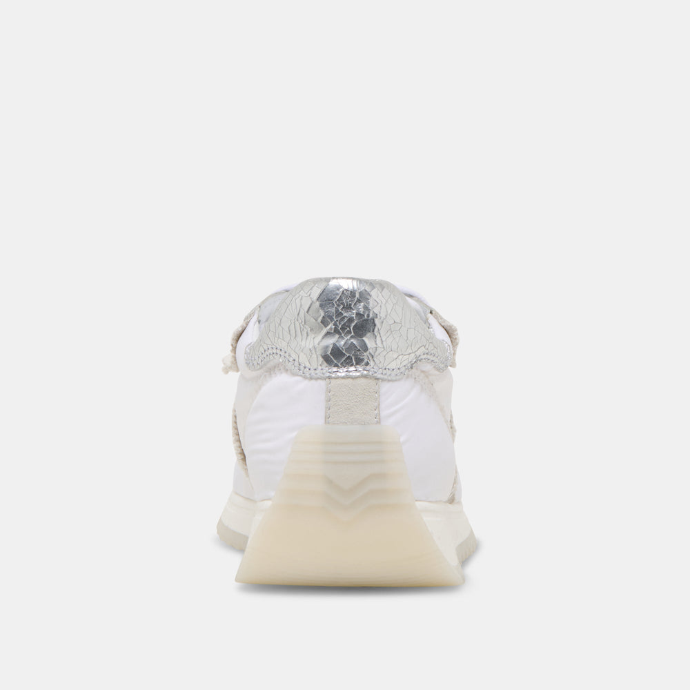 MARIO SNEAKERS WHITE MULTI LEATHER | Women Dolce Vita