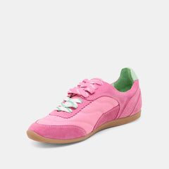 Laini Pink Multi Leather Sneakers | Women Dolce Vita