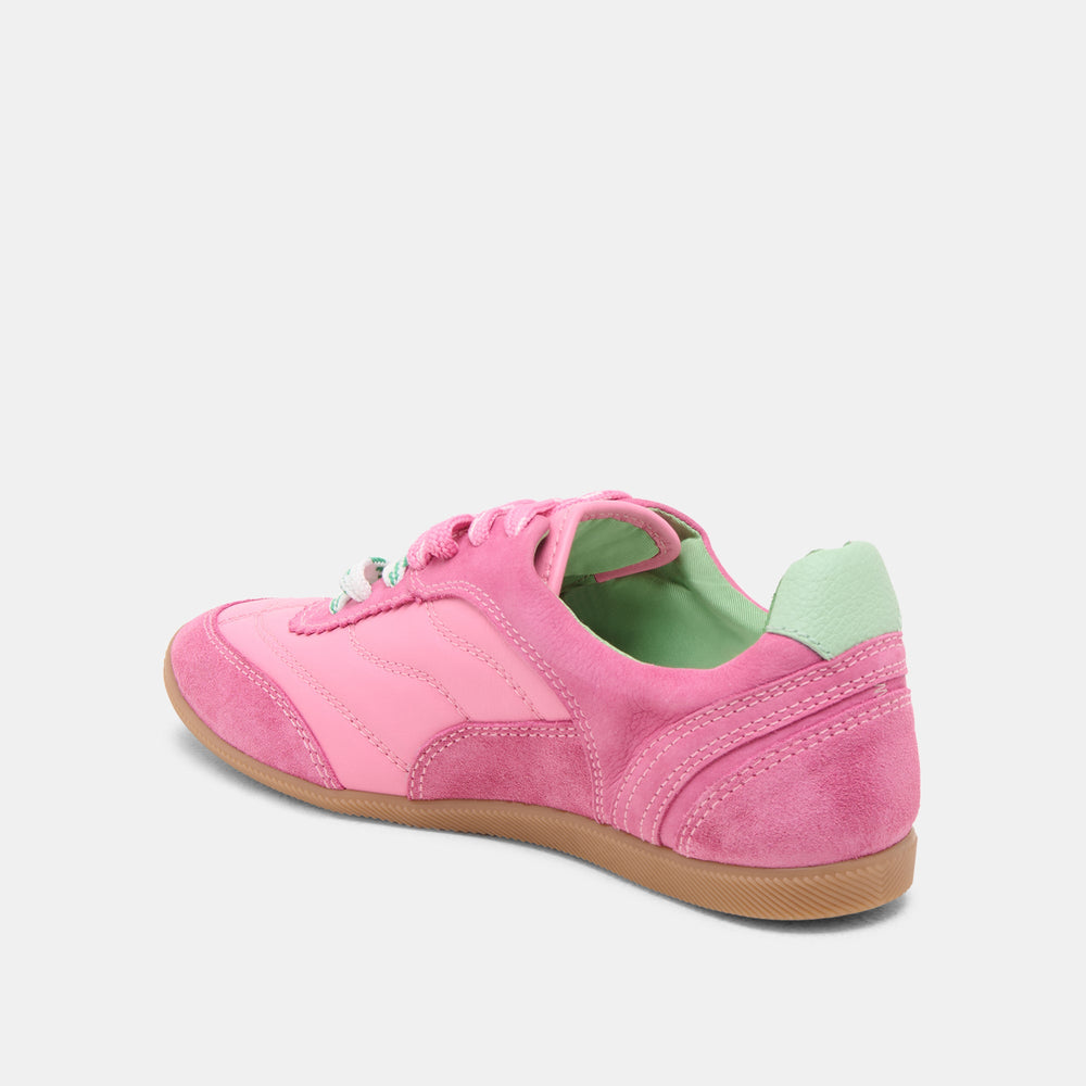 Laini Pink Multi Leather Sneakers | Women Dolce Vita