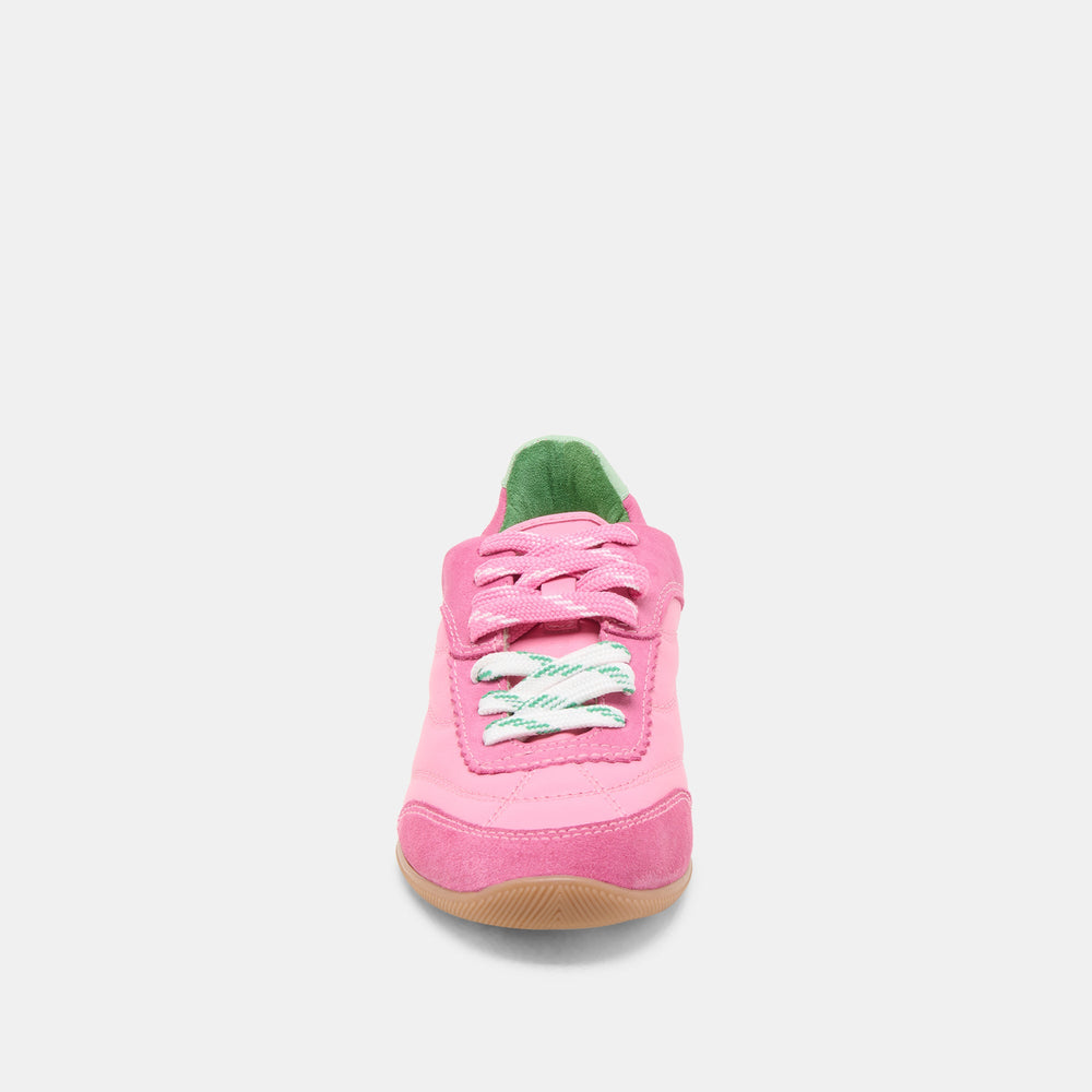 Laini Pink Multi Leather Sneakers | Women Dolce Vita