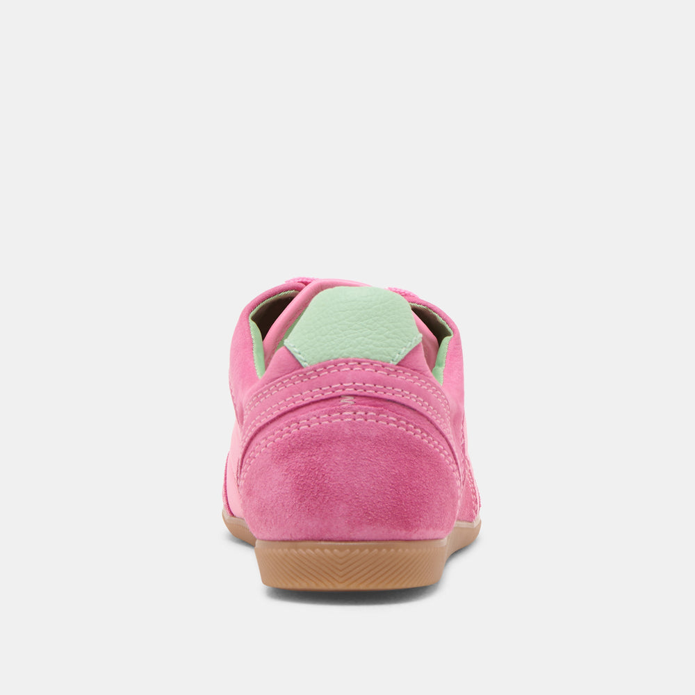 Laini Pink Multi Leather Sneakers | Women Dolce Vita