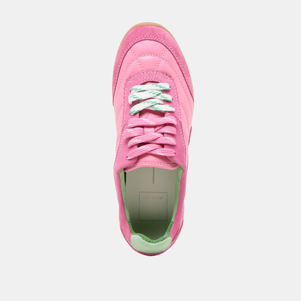 Laini Pink Multi Leather Sneakers | Women Dolce Vita
