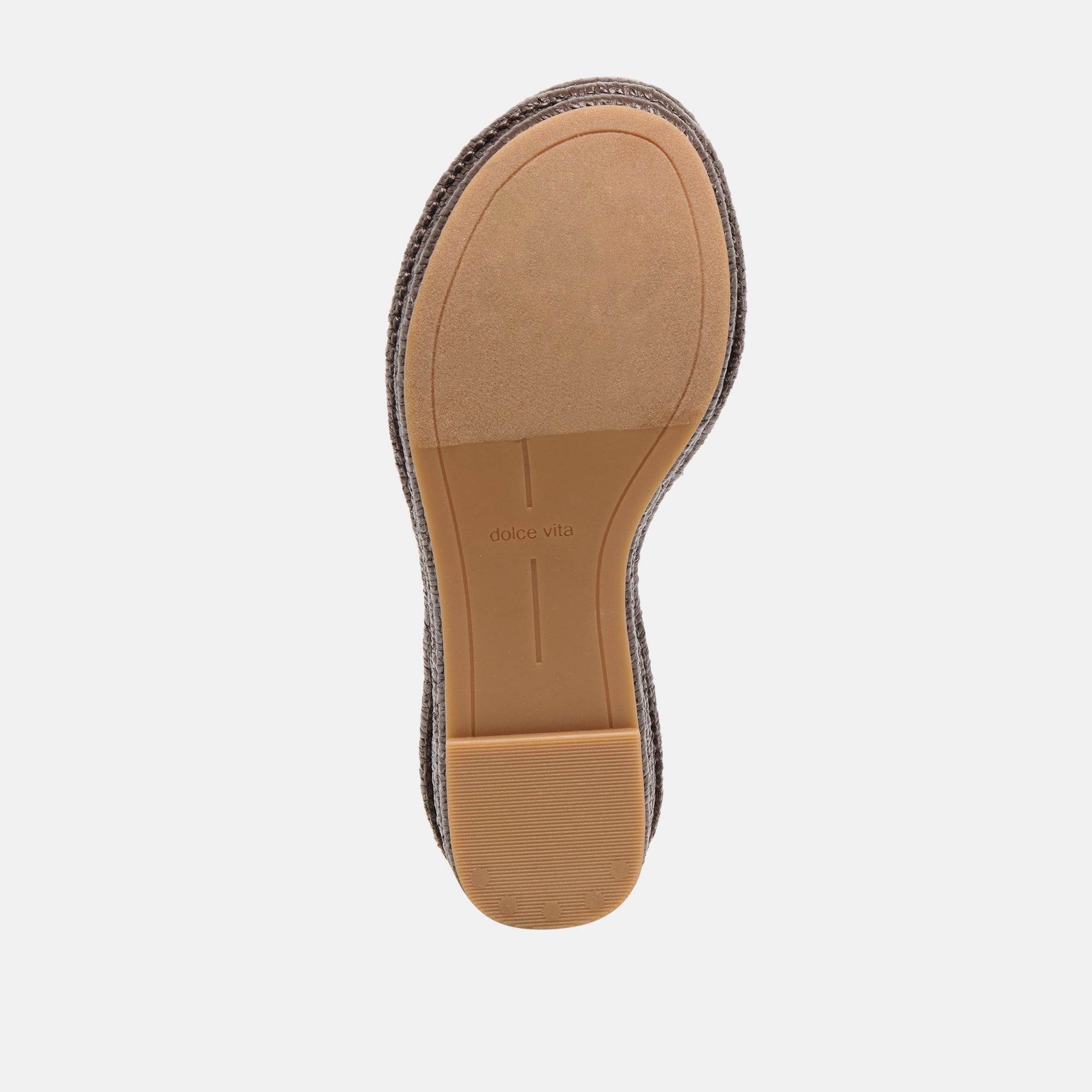 Throne Chocolate Raffia Wedges | Women Dolce Vita