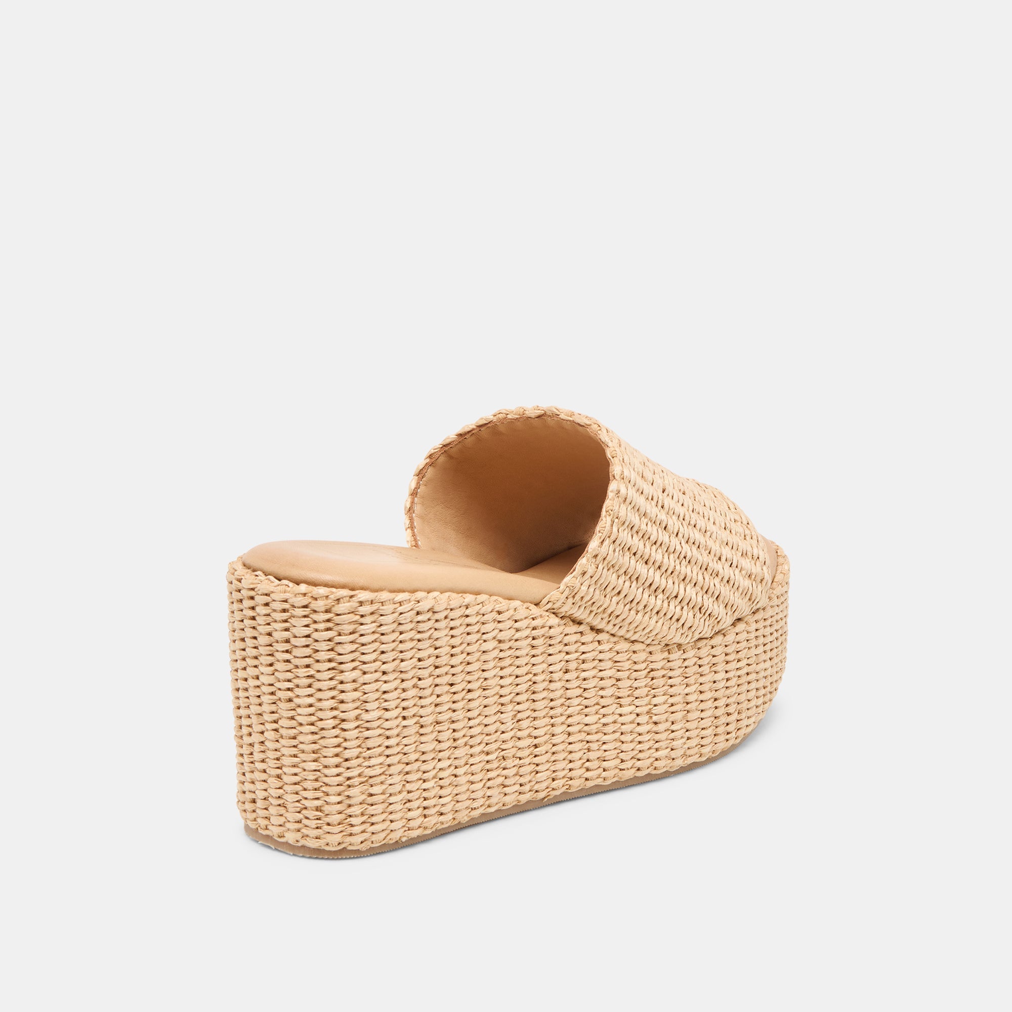 Joclyn Lt Natural Raffia Wedges | Women Dolce Vita