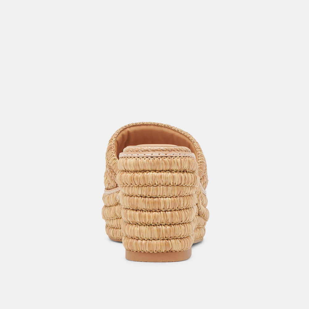 Throne Lt Natural Raffia Wedges | Dolce Vita Women