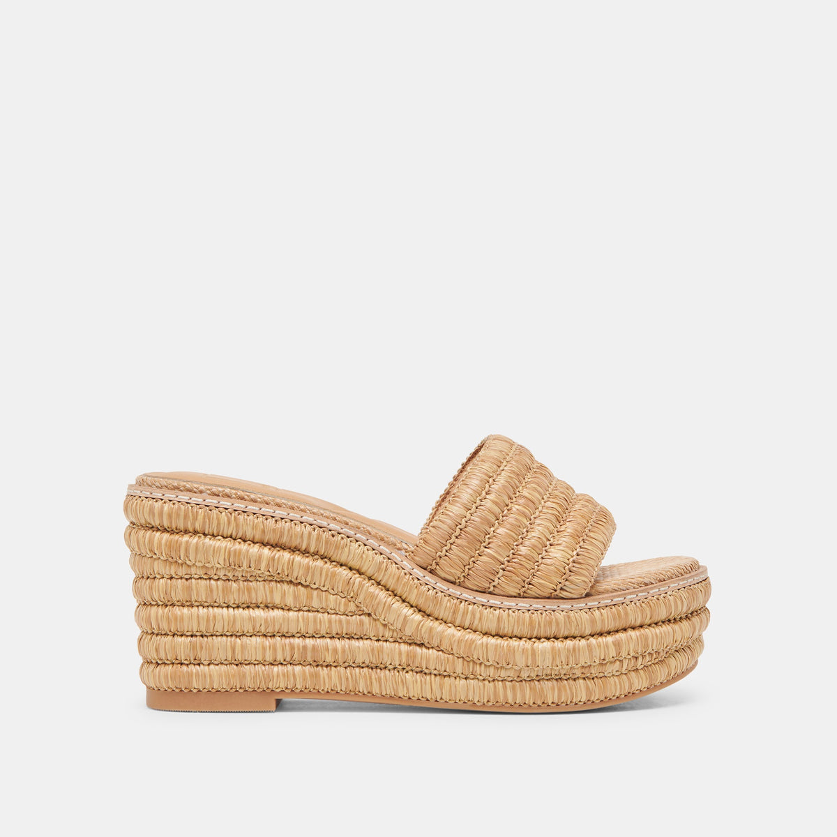Throne Lt Natural Raffia Wedges | Dolce Vita Women