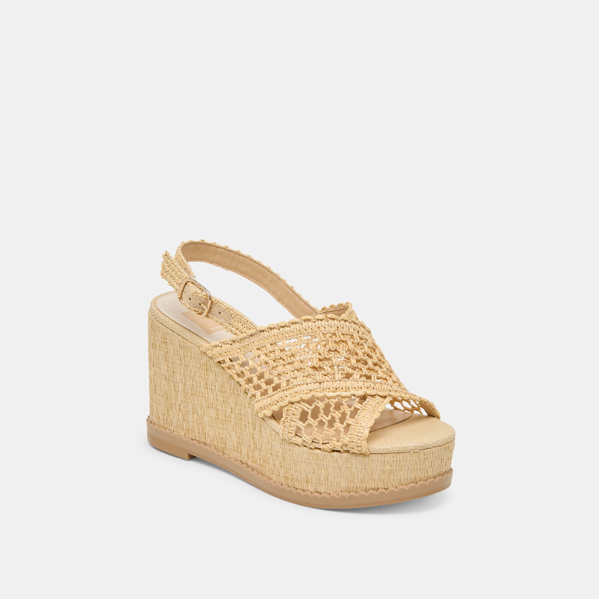 DEXLER WEDGES LT NATURAL WOVEN RAFFIA | Women Dolce Vita