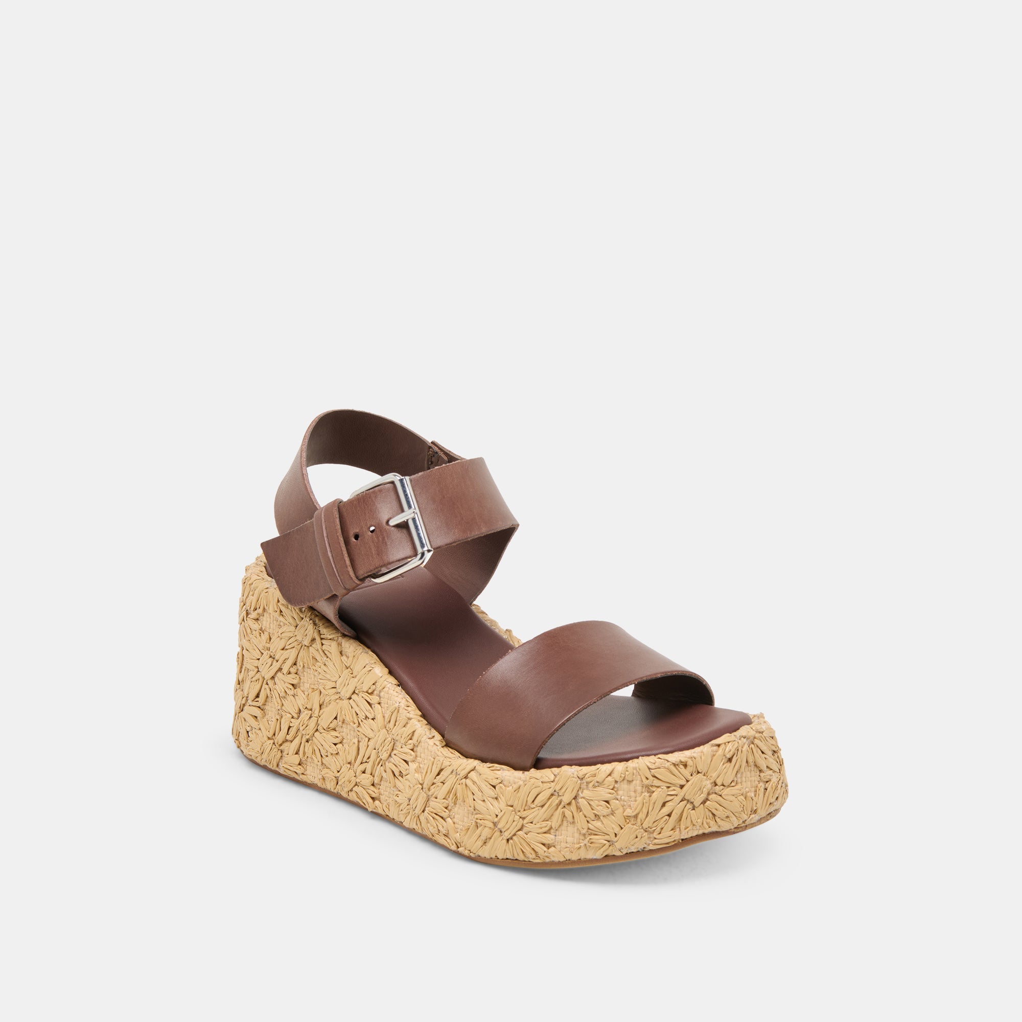 Auri Dk Brown Leather Wedges | Dolce Vita Women