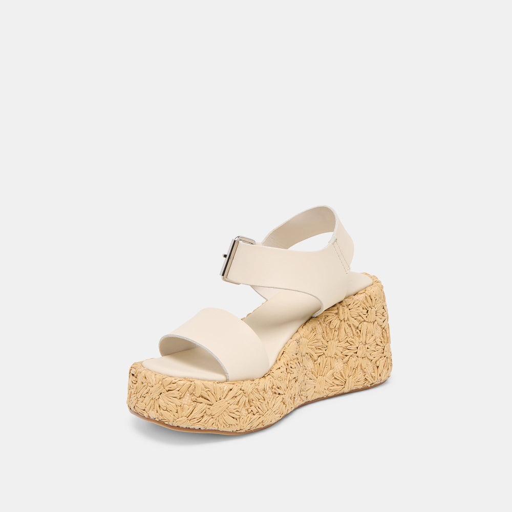 Auri Bone Leather Wedges | Women Dolce Vita