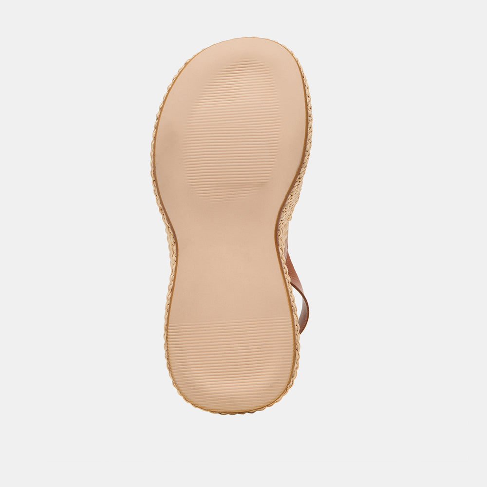 SKYLAR WEDGES BROWN LEATHER | Dolce Vita Women