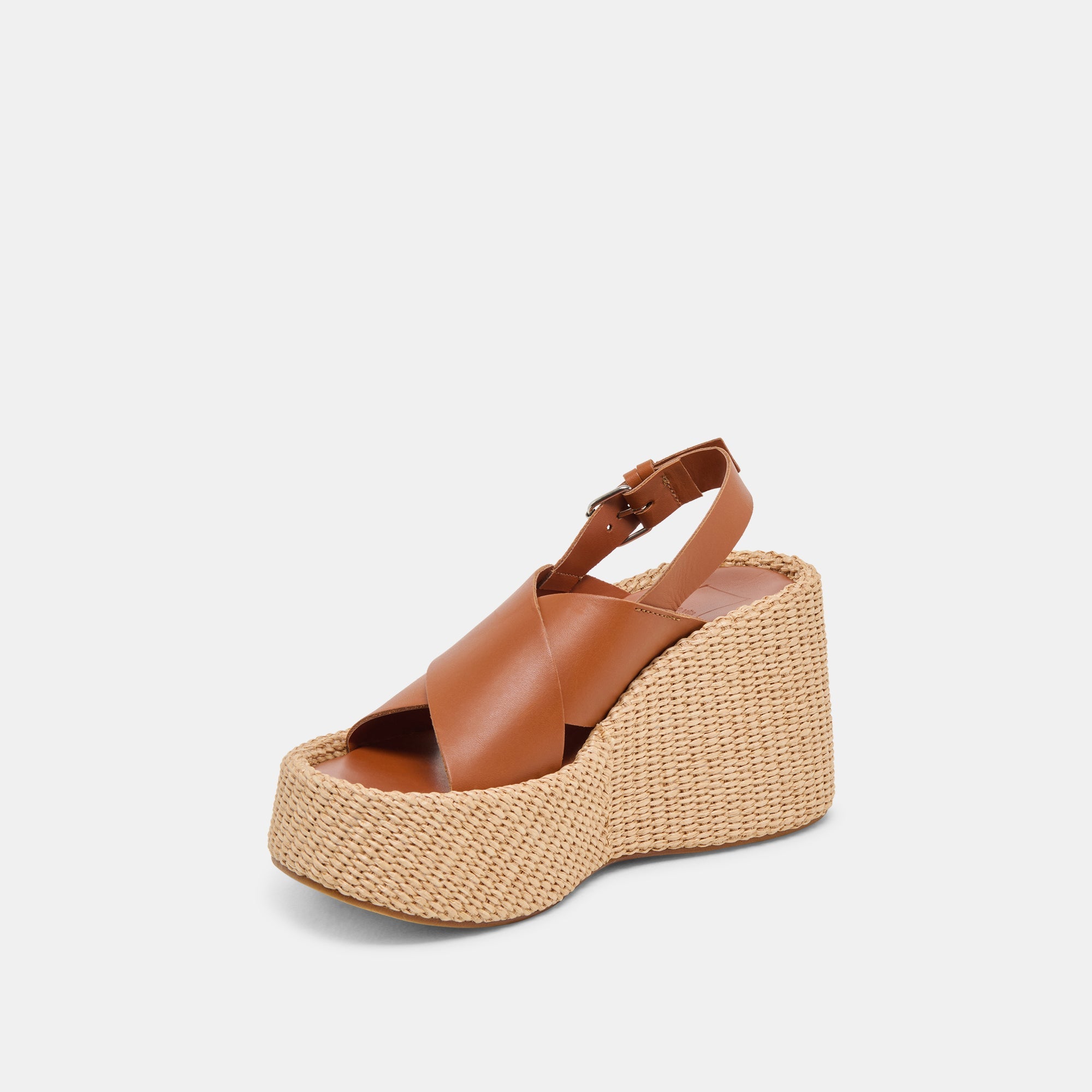 SKYLAR WEDGES BROWN LEATHER | Dolce Vita Women