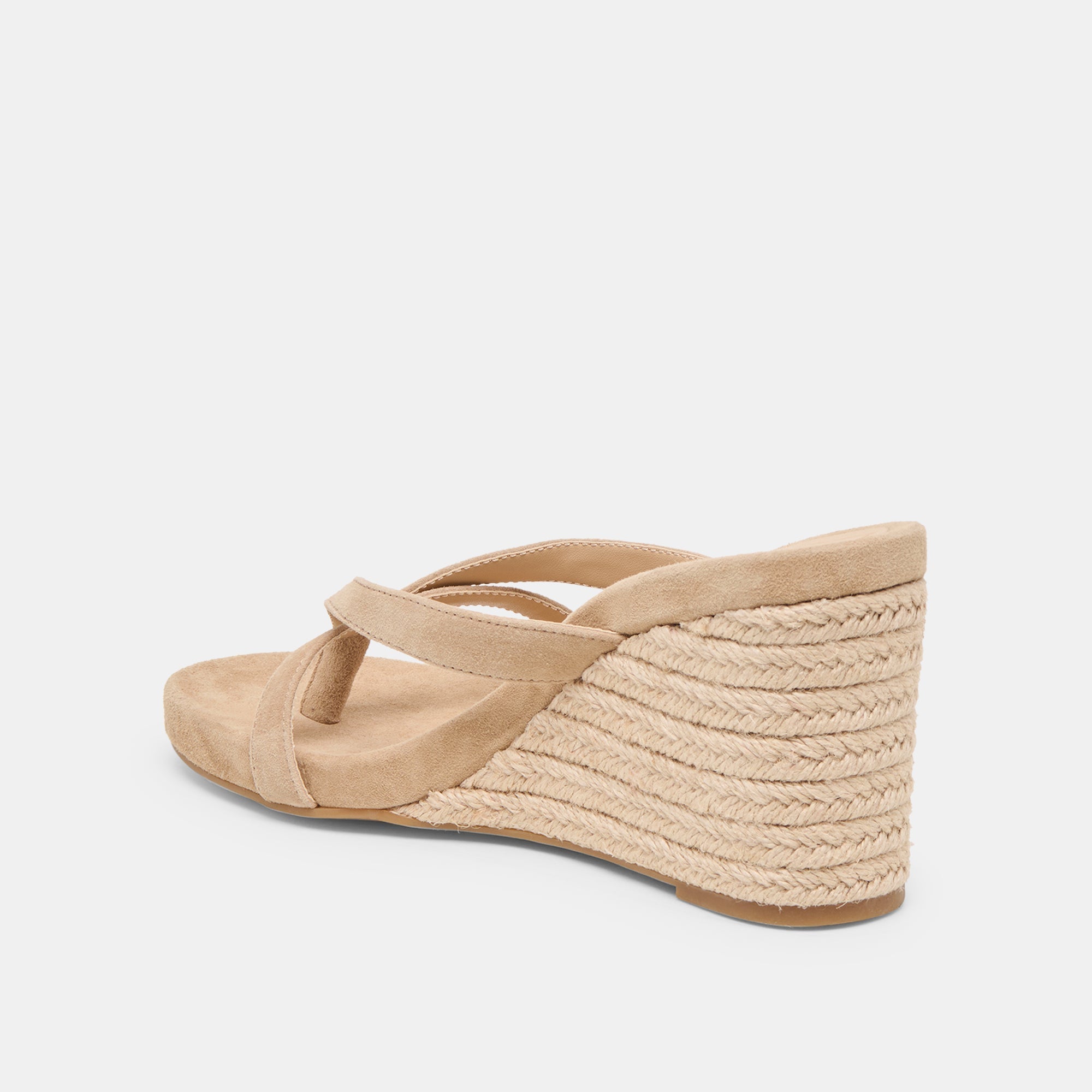 Helan Espadrille Camel Suede Wedges | Dolce Vita Women