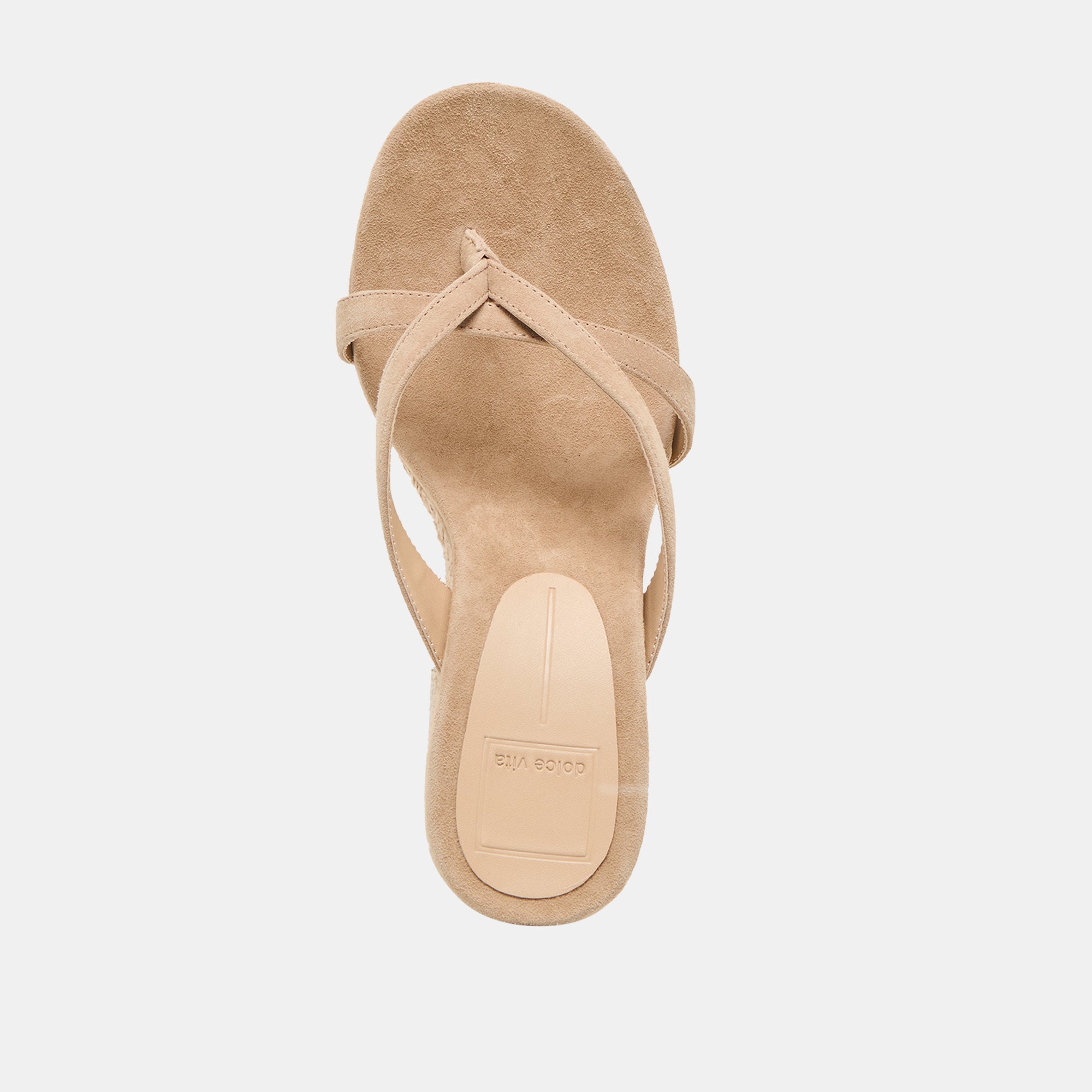 Helan Espadrille Camel Suede Wedges | Dolce Vita Women
