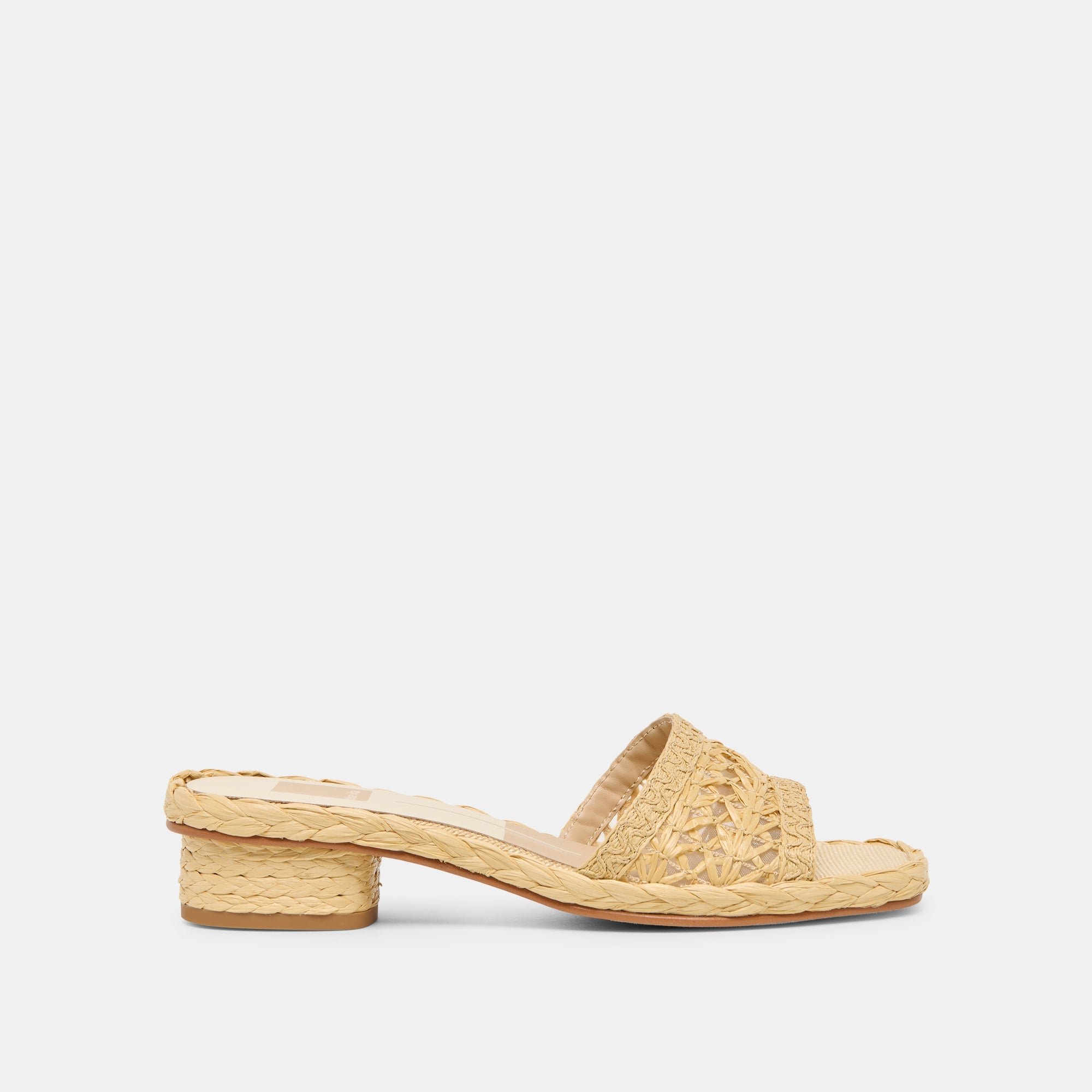 Dixi Lt Natural Cross Hatch Raffia Sandals | Dolce Vita Women