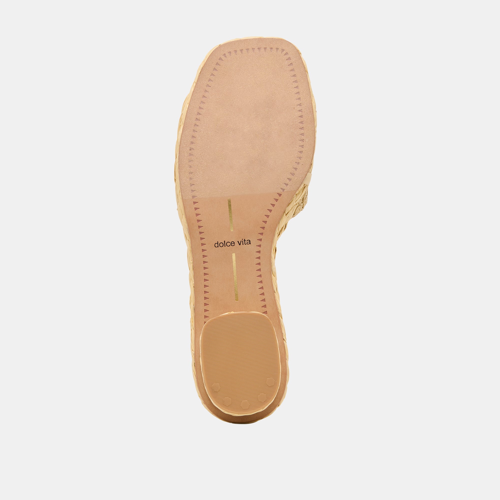 Dixi Lt Natural Cross Hatch Raffia Sandals | Dolce Vita Women