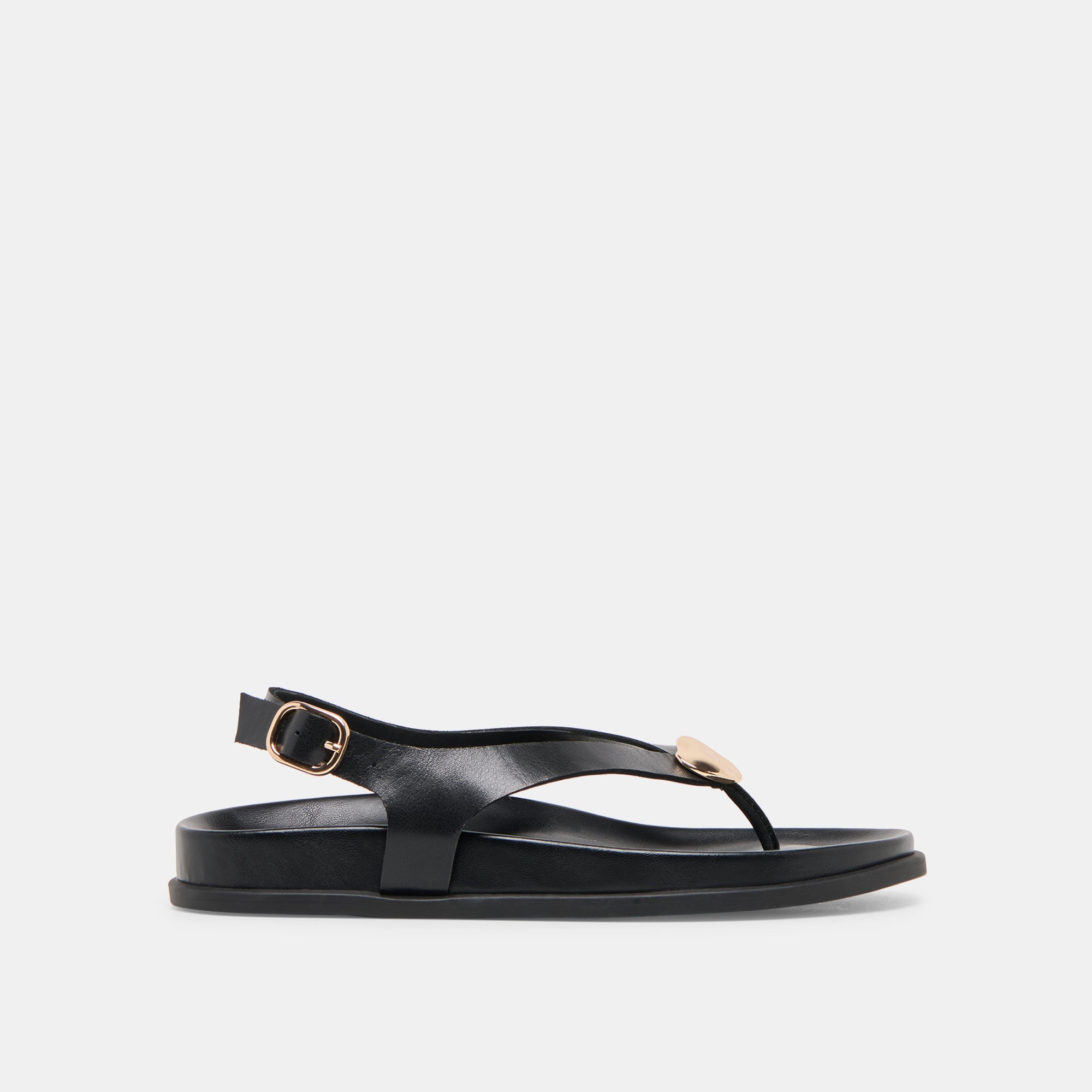 Jony Black Leather Sandals | Dolce Vita Women