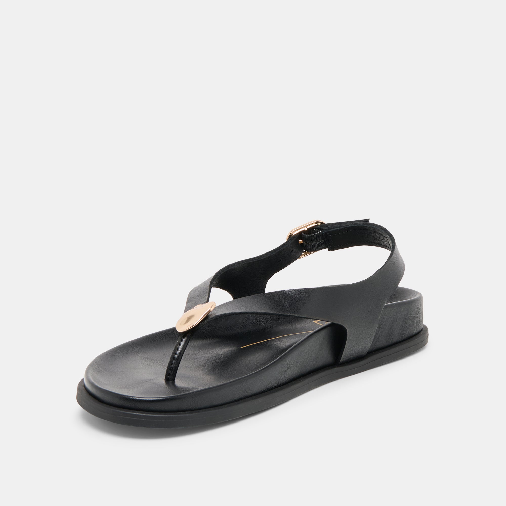 Jony Black Leather Sandals | Dolce Vita Women