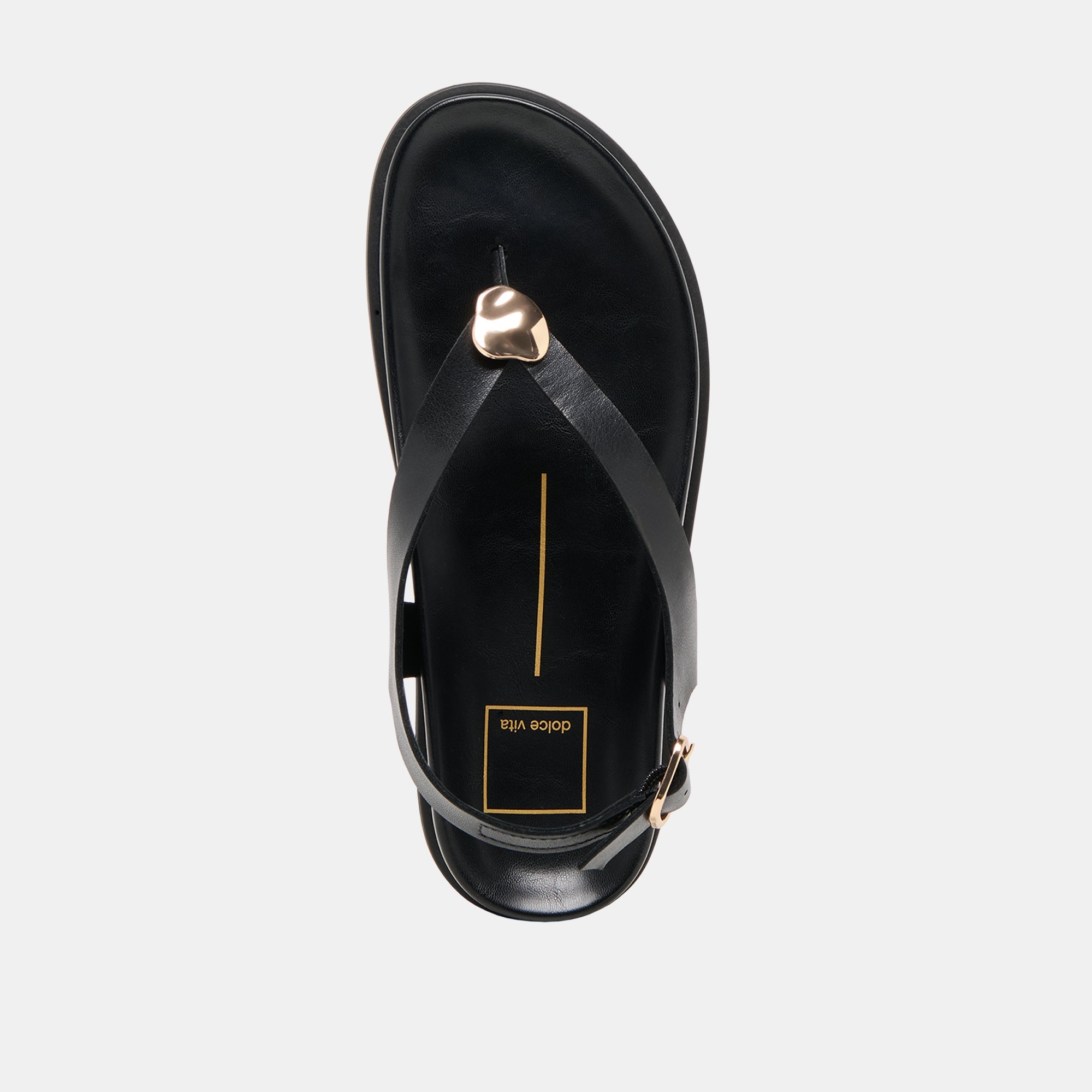 Jony Black Leather Sandals | Dolce Vita Women
