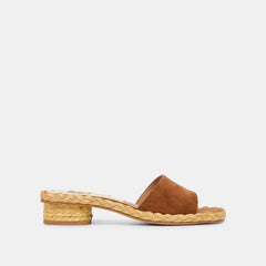 Dixi Brown Suede Sandals | Dolce Vita Women
